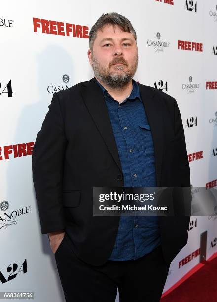 Director Ben Wheatley attends The Los Angeles Premiere Of "Free Fire" Presented By Casa Noble Tequila on April 13, 2017 in Los Angeles, California.