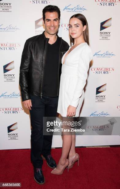 Actor Jordi Vilasuso and actress Bailee Madison arrive to the premiere of Samuel Goldwyn Films' 'A Cowgirl's Story' at Pacific Theatres at The Grove...
