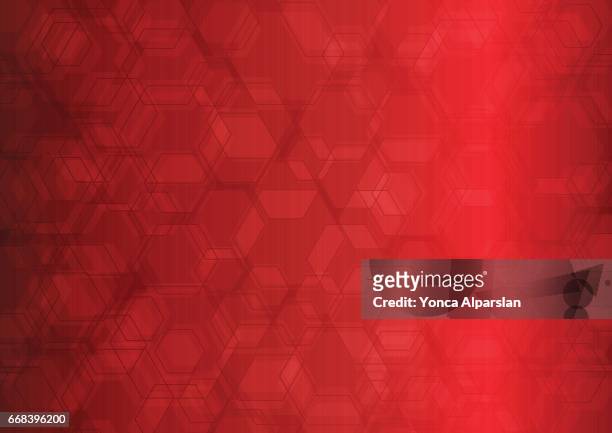 2,860 Red Hexagon Background Photos and Premium High Res Pictures - Getty  Images