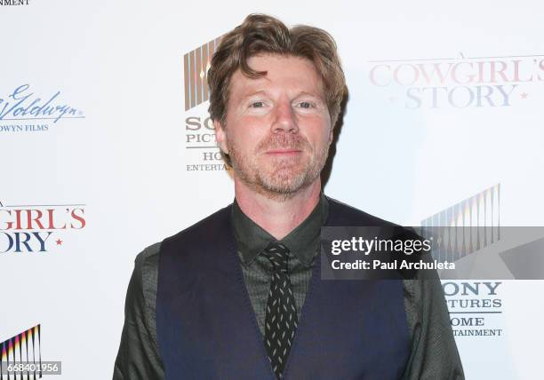 Actor James C. Victor attends the premiere of "A Cowgirl's Story" at Pacific Theatres at The Grove on April 13, 2017 in Los Angeles, California.