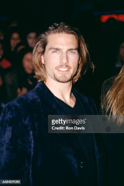 Actor Tom Cruise attends the "Interview with the Vampire: The Vampire Chronicles" Westwood Premiere on November 9, 1994 at Mann Village Theatre in...