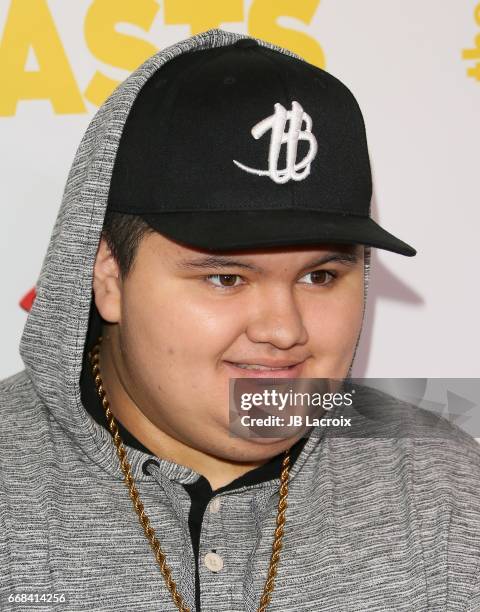 Jovan Armand attends the premiere of Swen Group's 'The Outcasts' on April 13, 2017 in Los Angeles, California.