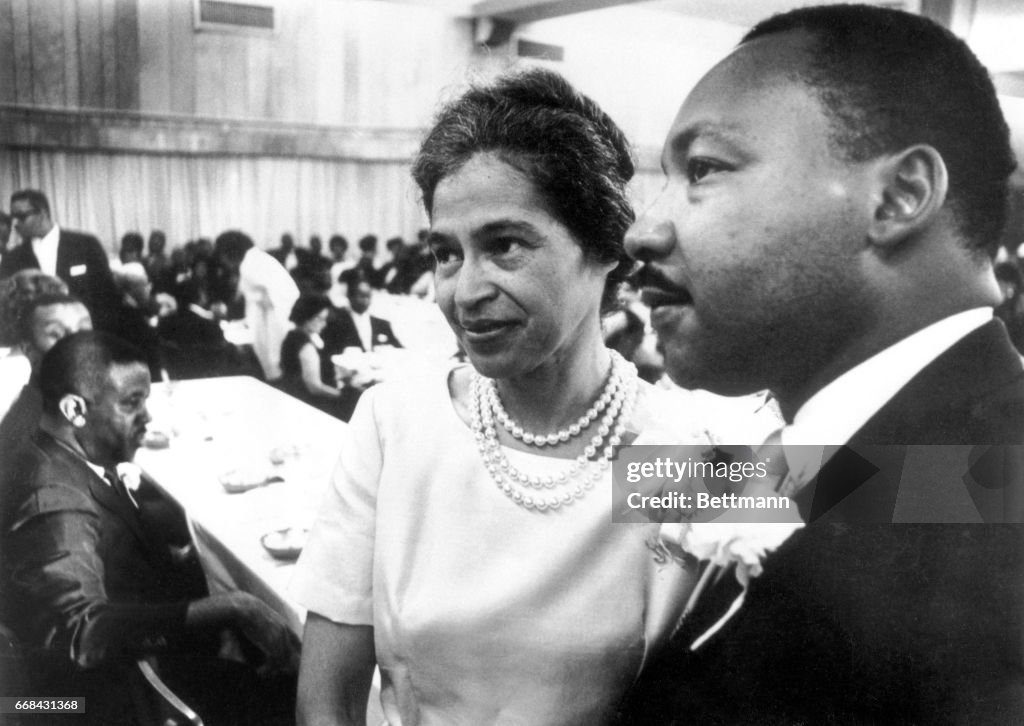 Dr. Martin Luther King and Rosa Parks