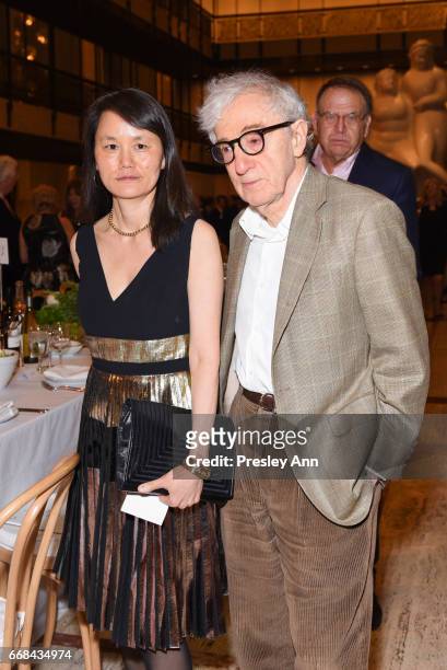 Soon-Yi Previn and Woody Allen attend Youth America Grand Prix's 2017 Stars of Today Meet the Stars of Tomorrow Gala at David H. Koch Theater,...