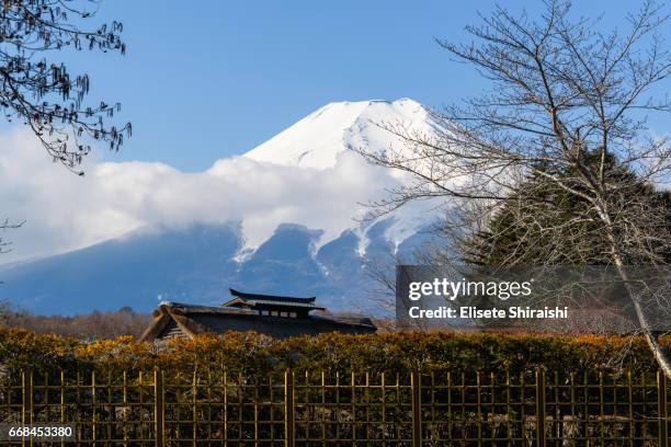 mt. fuji - japão fotografías e imágenes de stock