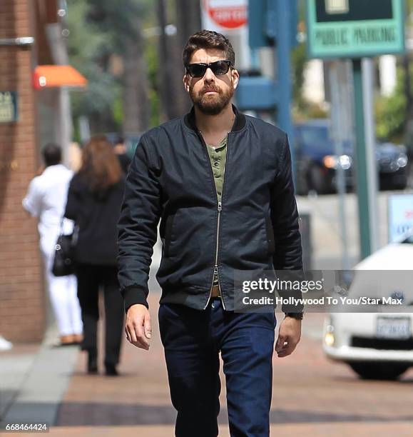 Actor Adam Goldberg is seen on April 13, 2017 in Los Angeles, CA.