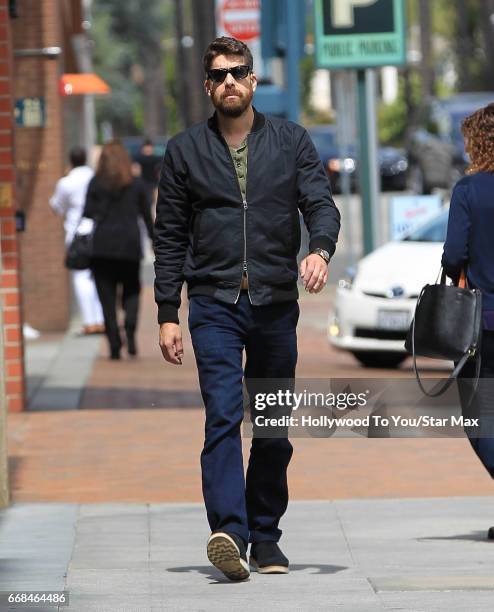 Actor Adam Goldberg is seen on April 13, 2017 in Los Angeles, CA.