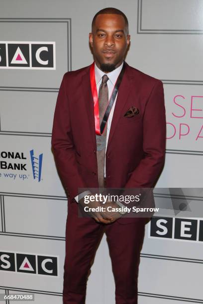 Calvin Price attends the 2017 SESAC Pop Awards at Cipriani 42nd Street on April 13, 2017 in New York City.