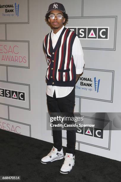 Bishop Nehru attends the 2017 SESAC Pop Awards at Cipriani 42nd Street on April 13, 2017 in New York City.