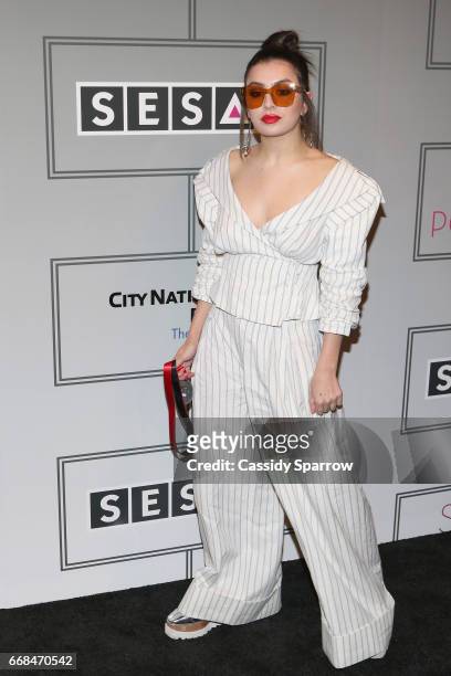 Charli XCX attends the 2017 SESAC Pop Awards at Cipriani 42nd Street on April 13, 2017 in New York City.