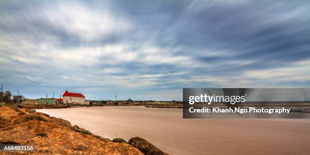 moncton riverfront - moncton stock pictures, royalty-free photos & images