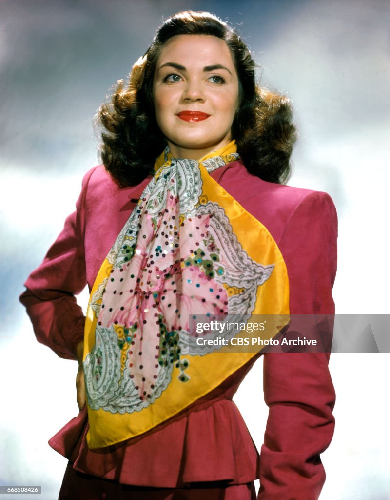 Color Portrait Of Singer Kitty Kallen She Is A Vocalist On The Harry color-portrait-of-singer-kitty-kallen-she-is-a-vocalist-on-the-harry