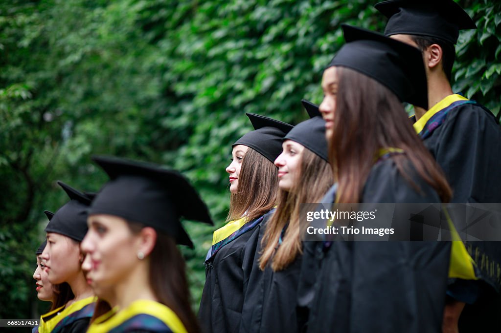 R Graduation Students In Graduation Gown High-Res Stock Photo - Getty Images