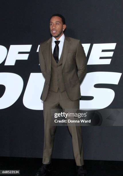 Chris "Ludacris" Brdges attends "The Fate of The Furious" New York Premiere at Radio City Music Hall on April 8, 2017 in New York City.