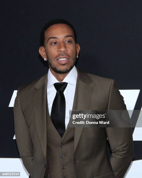 Chris "Ludacris" Brdges attends "The Fate of The Furious" New York Premiere at Radio City Music Hall on April 8, 2017 in New York City.