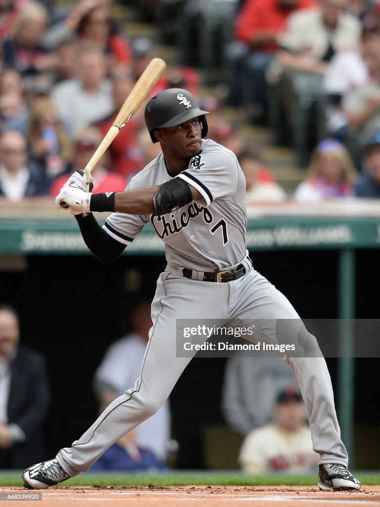 Tim Anderson Shortstop Tim Anderson of the Chicago White Sox bats during a game on ...