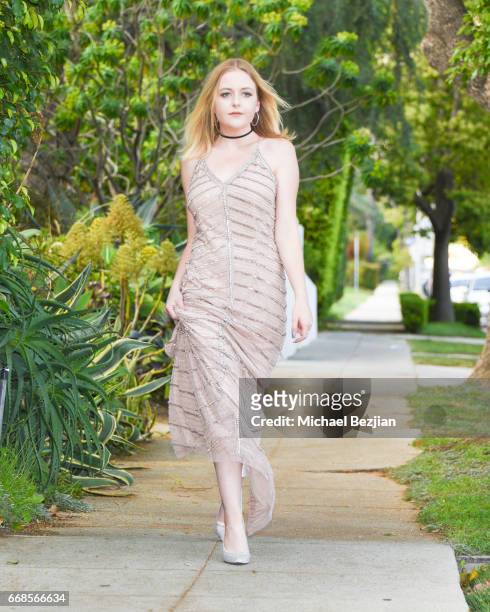 Mahkenna Tyson attends Celebrity Stylist Ali Levine Dresses Today's Influencers For Prom/Spring Fling Event at Pistol & Stamen on April 13, 2017 in...