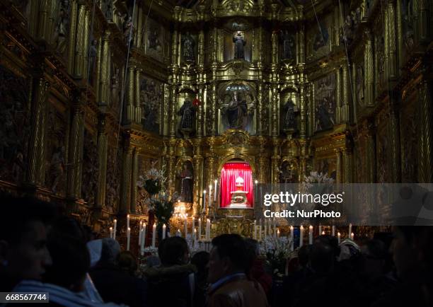 Pilgrimages and processions are still an essential part of Holy Week in Bogota, Colombia, on 14 April, 2017. Commercial exploits of the Catholic...