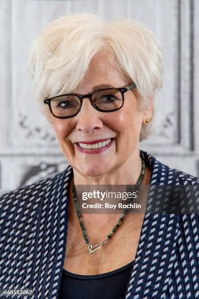 Actress Betty Buckley discusses "Story Songs" with the Build Series at Build Studio on April 14, 2017 in New York City.