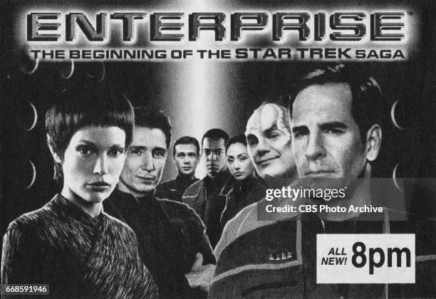 Television advertisement as appeared in the September 29, 2001 issue of TV Guide magazine. An ad for the Wednesday primetime science fiction program:...