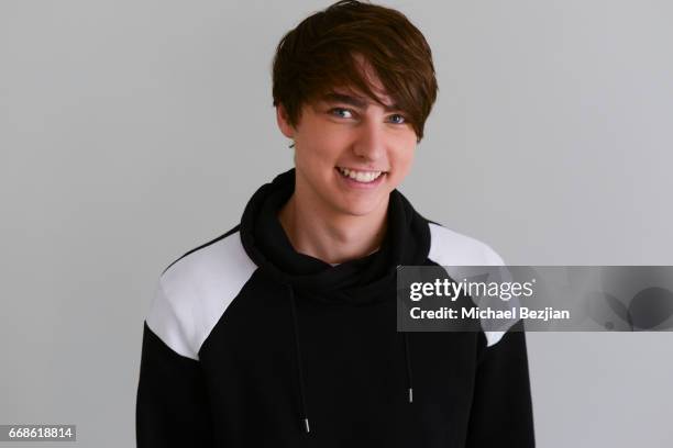 Sam Golbach poses for portrait at The Artists Project on April 12, 2017 in Los Angeles, California.