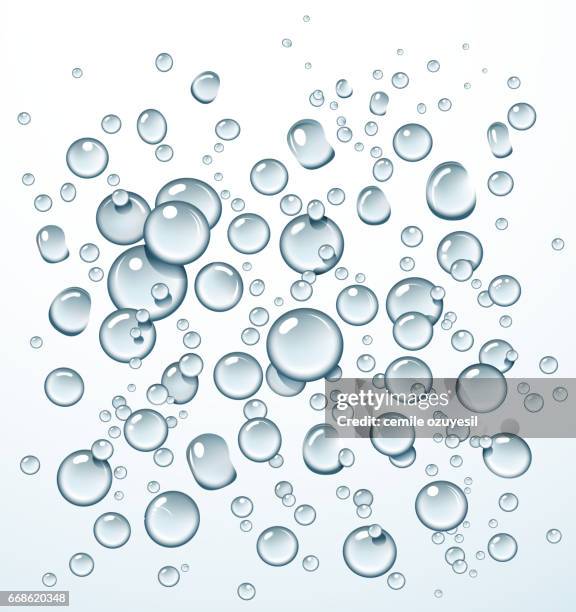 underwater - water bubble stock illustrations