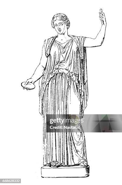 希臘女神得墨忒耳 - roman goddess 幅插畫檔、美工圖案、卡通及圖標