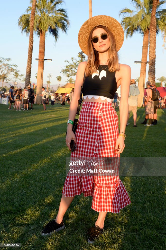 Street Style At The 2017 Coachella Valley Music And Arts Festival - Weekend 1