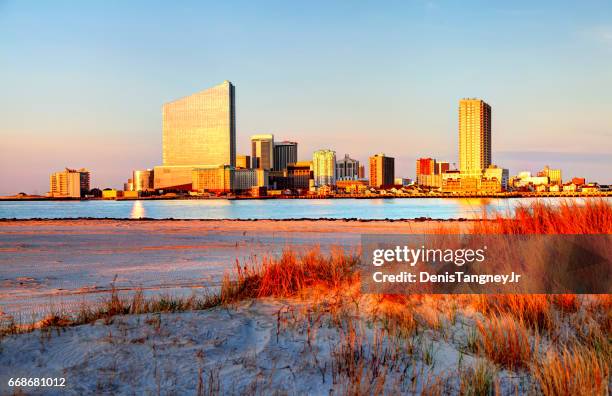 atlantic city, new jersey - jersey shore new jersey stock pictures, royalty-free photos & images