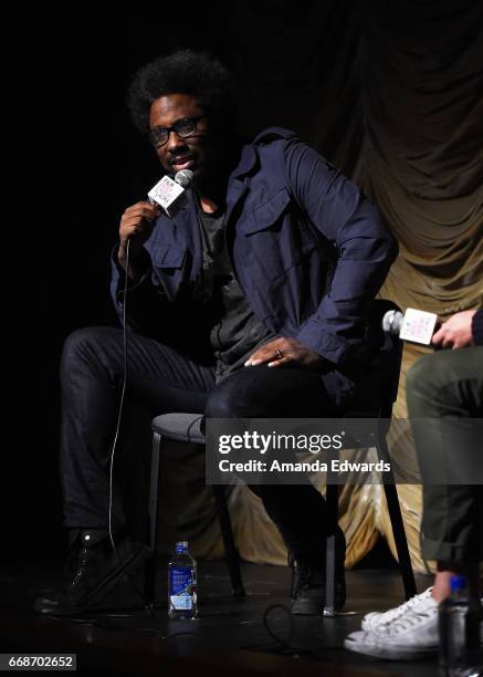 Comedian and talk show host W. Kamau Bell attends the Film Independent at LACMA special screening and Q&A of "United Shades Of America" at the Bing...