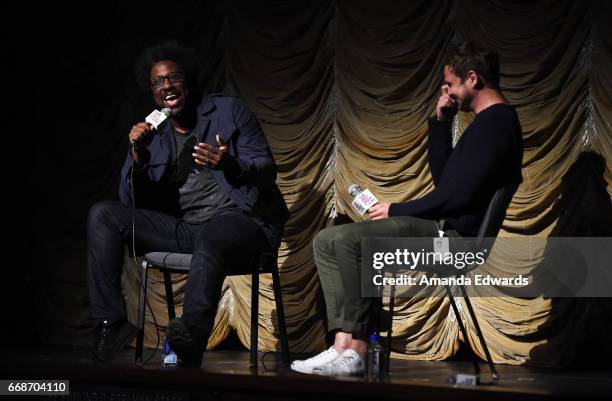 Comedian and talk show host W. Kamau Bell and Film Independent Senior Event Producer Will Slocombe attend the Film Independent at LACMA special...