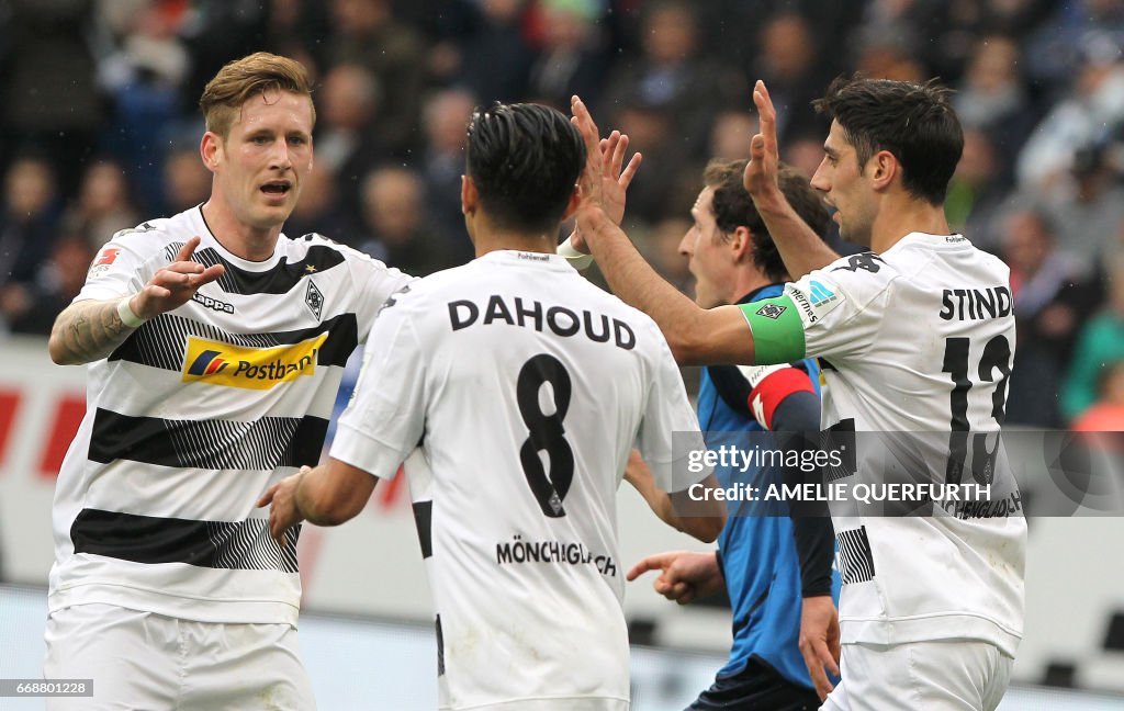 FBL-GER-BUNDESLIGA-HOFFENHEIM-MOENCHENGLADBACH