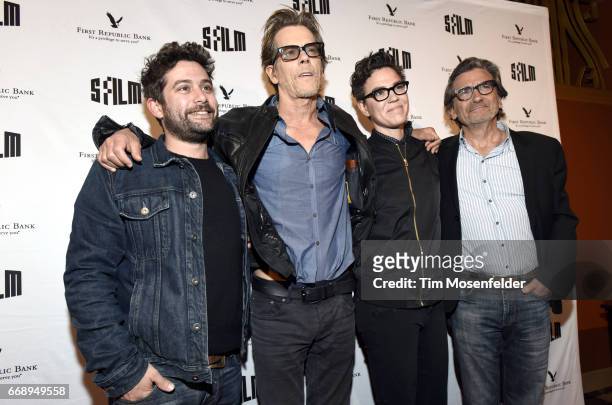 Amazon Executive Joe Lewis, Kevin Bacon, director Sarah Gubbins, and Griffin Dunne attend the screening of "I Love Dick" during the San Francisco...