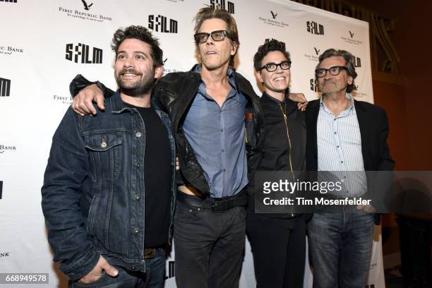 Amazon Executive Joe Lewis, Kevin Bacon, director Sarah Gubbins, and Griffin Dunne attend the screening of "I Love Dick" during the San Francisco...