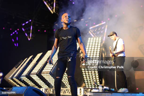 Tory Lanez during day 2 of the Coachella Valley Music And Arts Festival at the Empire Polo Club on April 15, 2017 in Indio, California.