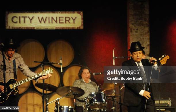 Singer Garland Jeffreys performs at City Winery on April 15, 2017 in New York City.