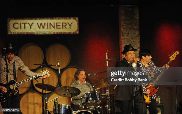 Singer Garland Jeffreys performs at City Winery on April 15, 2017 in New York City.