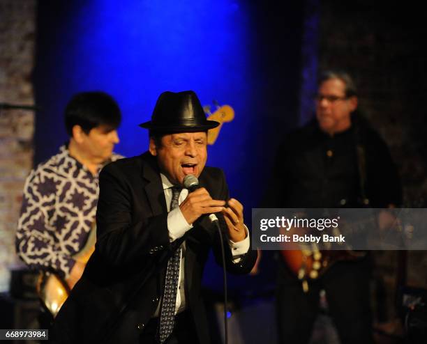 Singer Garland Jeffreys performs at City Winery on April 15, 2017 in New York City.