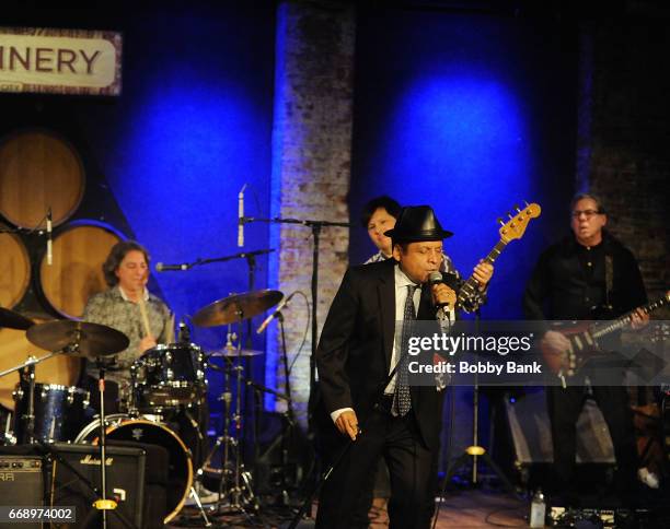 Singer Garland Jeffreys performs at City Winery on April 15, 2017 in New York City.