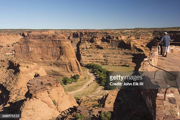 canyon de chelly nm, white house landscape - canyon de chelly stock pictures, royalty-free photos & images