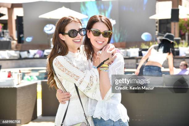 Actor Emma Roberts attends The Hyde Away, hosted by Republic Records & SBE, presented by Hudson and bareMinerals during Coachella on April 15, 2017...