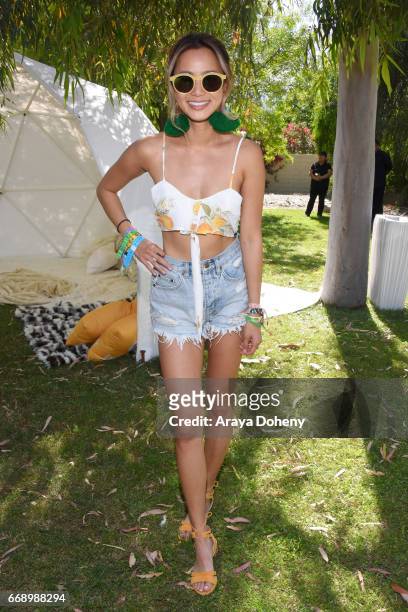 Jamie Chung attends Winter Bumbleland on April 15, 2017 in Rancho Mirage, California.