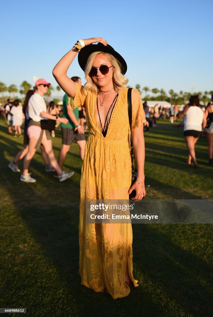 Street Style At The 2017 Coachella Valley Music And Arts Festival - Weekend 1