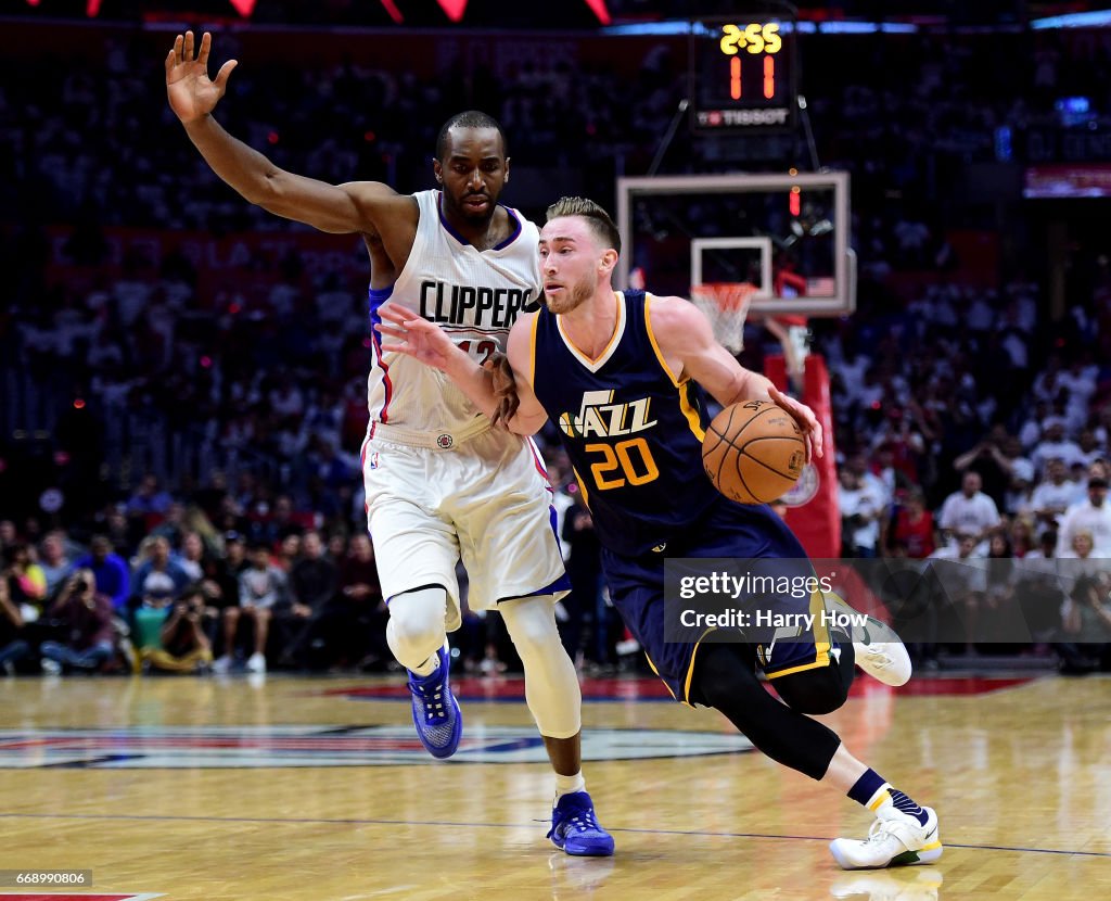 Utah Jazz v Los Angeles Clippers - Game One