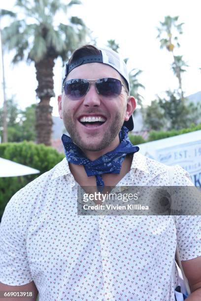 Tyler Eifert attends Lucky Lounge Presents Desert Jam on April 15, 2017 in Palm Springs, California.