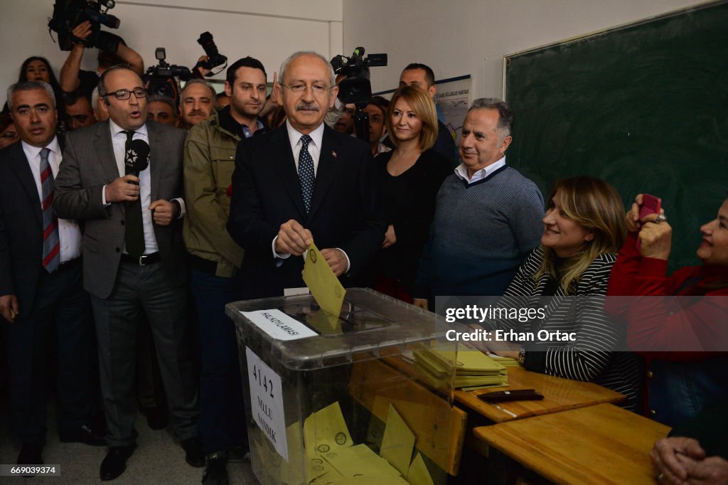 Turkey Holds A Referendum On Significant Constitutional Amendments