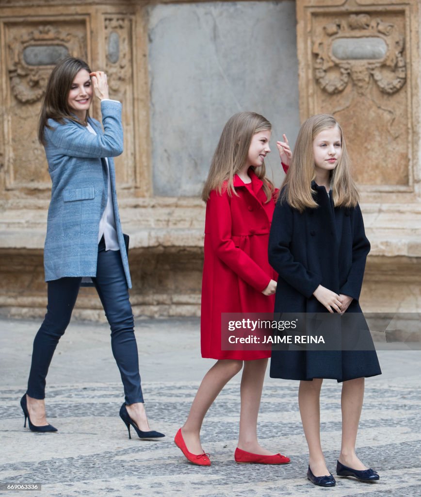 SPAIN-ROYALS-EASTER