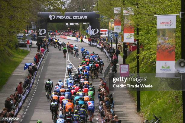 52nd Amstel Gold Race 2017 / Men Peloton / Cauberg / Landscape / Maastricht - Valkenburg / Men /