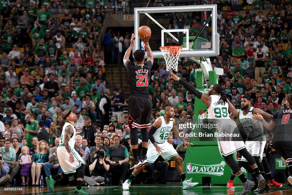 Chicago Bulls v Boston Celtics - Game One