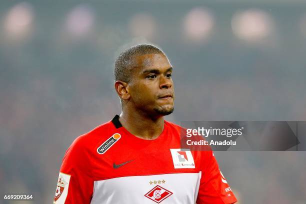Fernando Lucas Martins of FC Spartak Moscow is seen during the Russian Premier League match between FC Spartak Moscow and FC Zenit Saint-Petersburg...